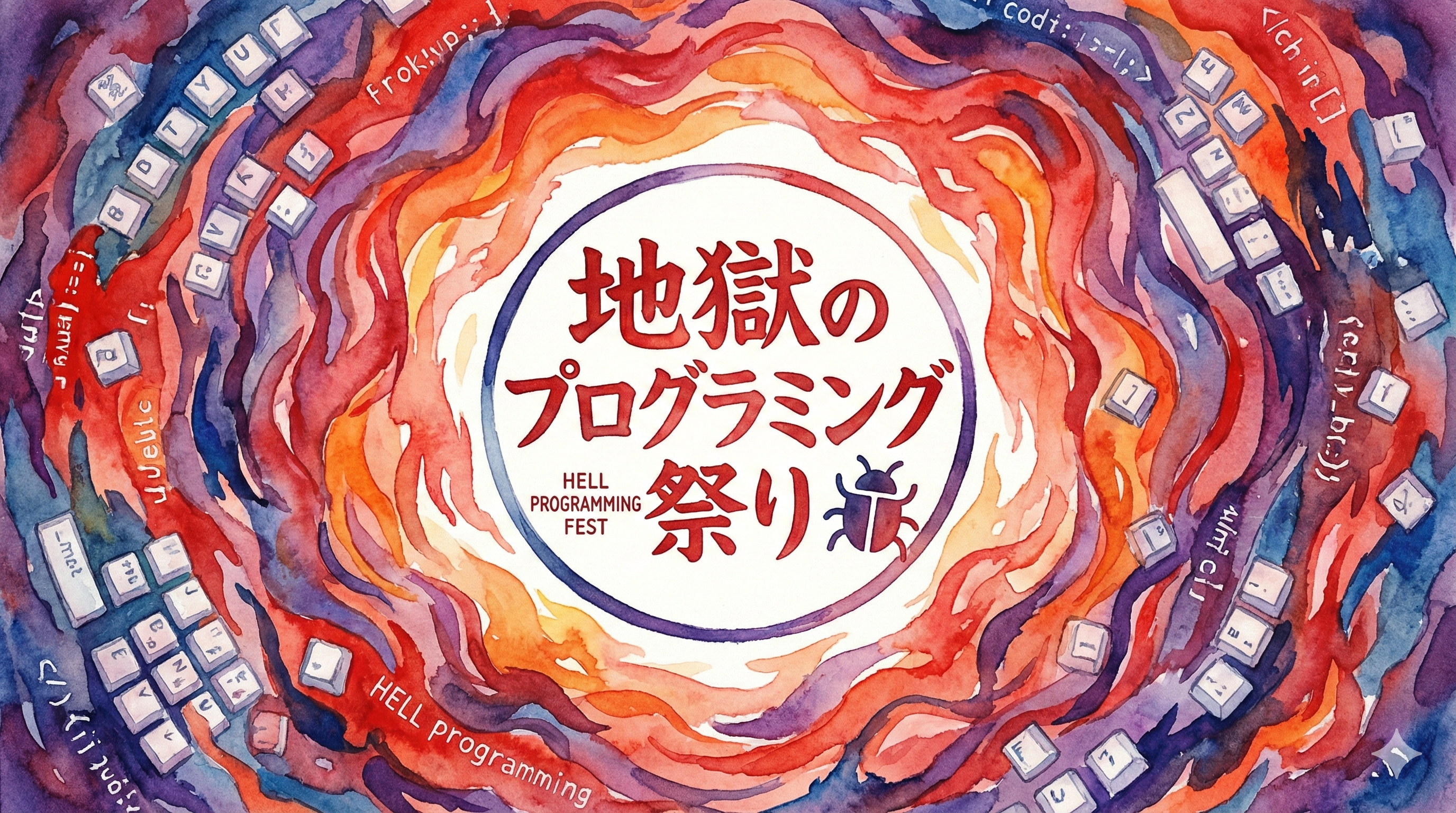 地獄のプログラミング祭り（オンライン）